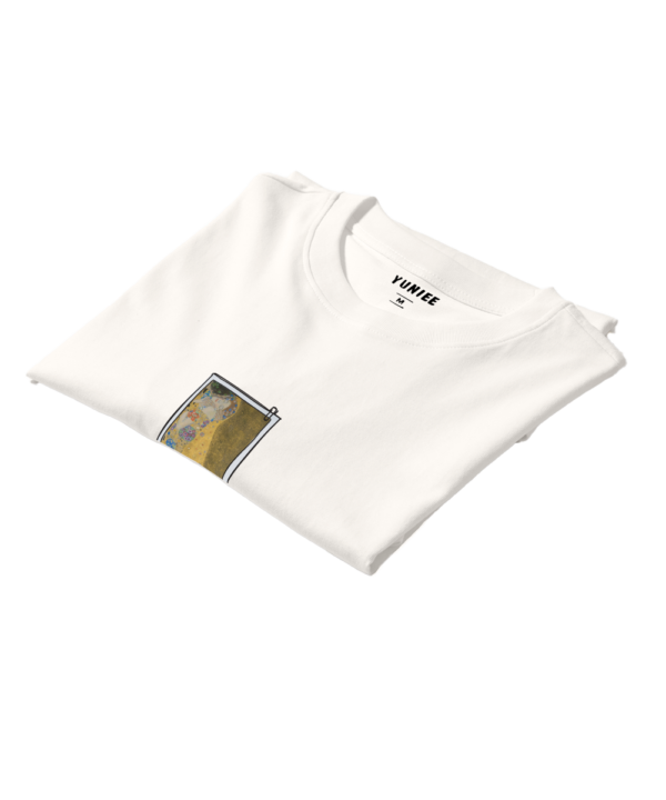 Golden Love Whisper - Unisex Oversize T-shirt - Görsel 4