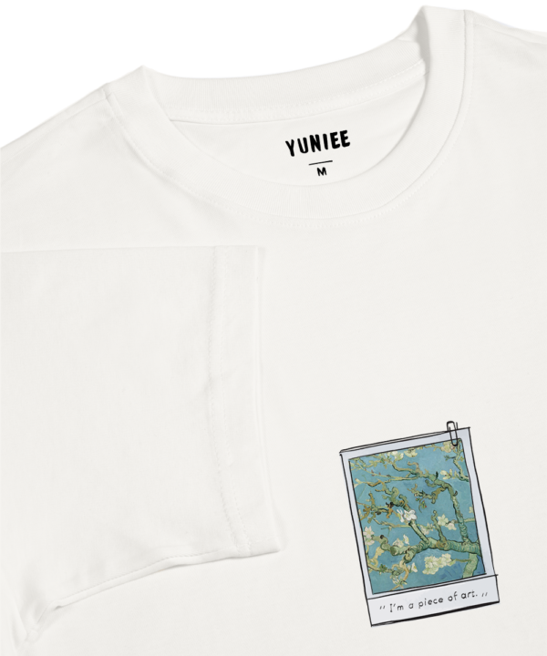 Blossoms in Blue - Unisex Oversize T-shirt - Görsel 3