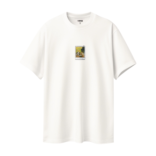 Cafe Dreams at Midnight - Unisex Oversize T-shirt