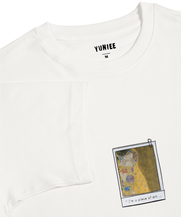 Golden Love Whisper - Unisex Oversize T-shirt - Görsel 3