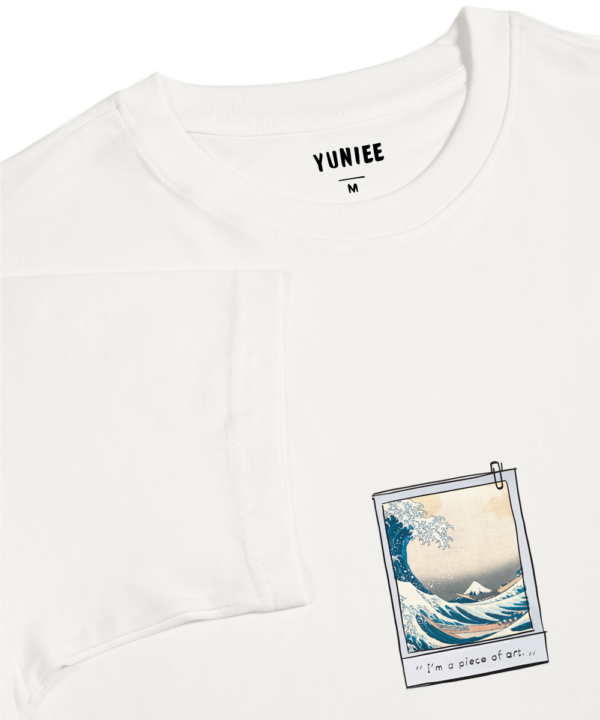 Waves of Eternity - Unisex Oversize T-shirt - Görsel 3