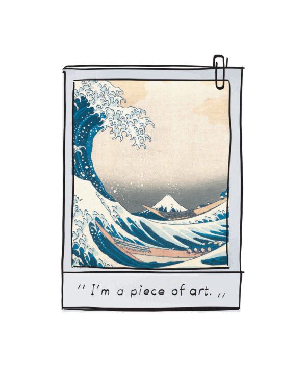 Waves of Eternity - Unisex Oversize T-shirt - Görsel 2