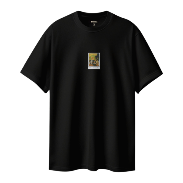 Cafe Dreams at Midnight - Unisex Oversize T-shirt
