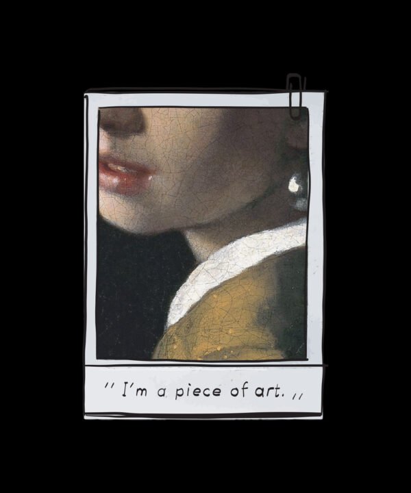 Between Silence & Smile - Unisex Oversize T-shirt - Görsel 2