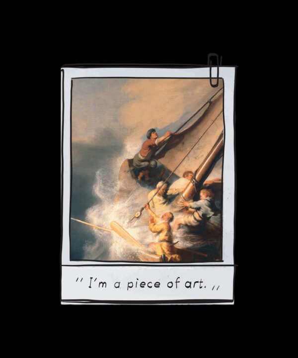 Anchor in the Storm - Unisex Oversize T-shirt - Görsel 2