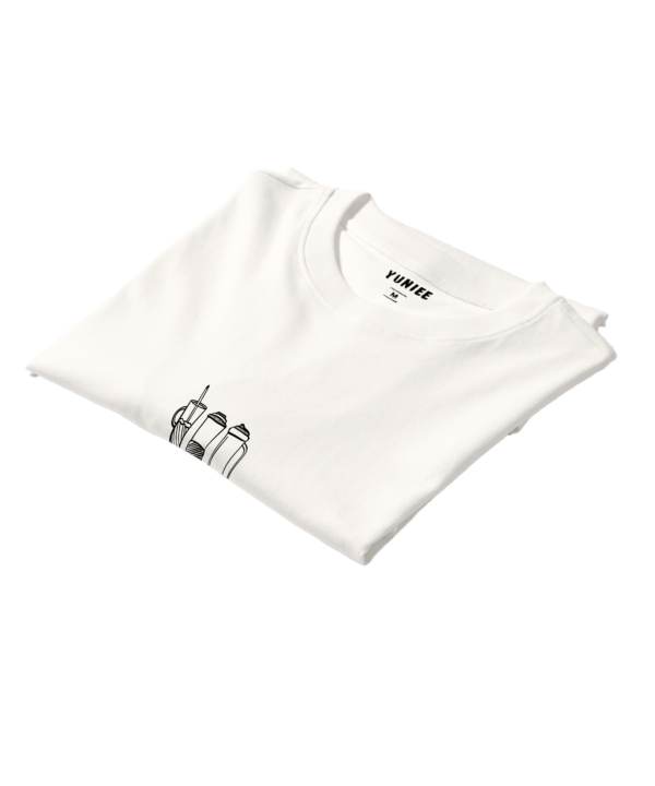 Not Before Coffee - Unisex Oversize T-shirt - Görsel 4