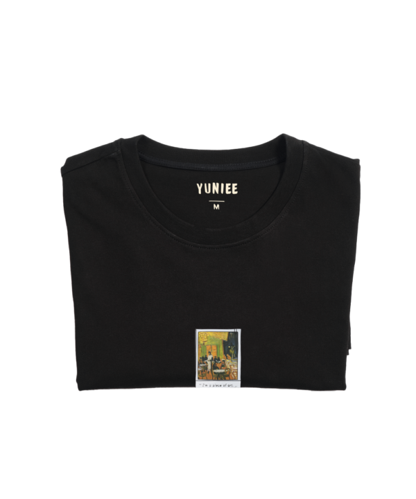 Cafe Dreams at Midnight - Unisex Oversize T-shirt - Görsel 4