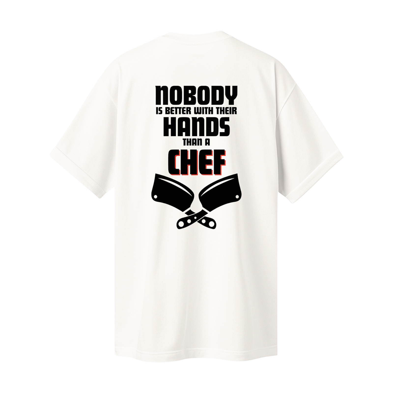 Hands of a Chef - Unisex Oversize T-shirt