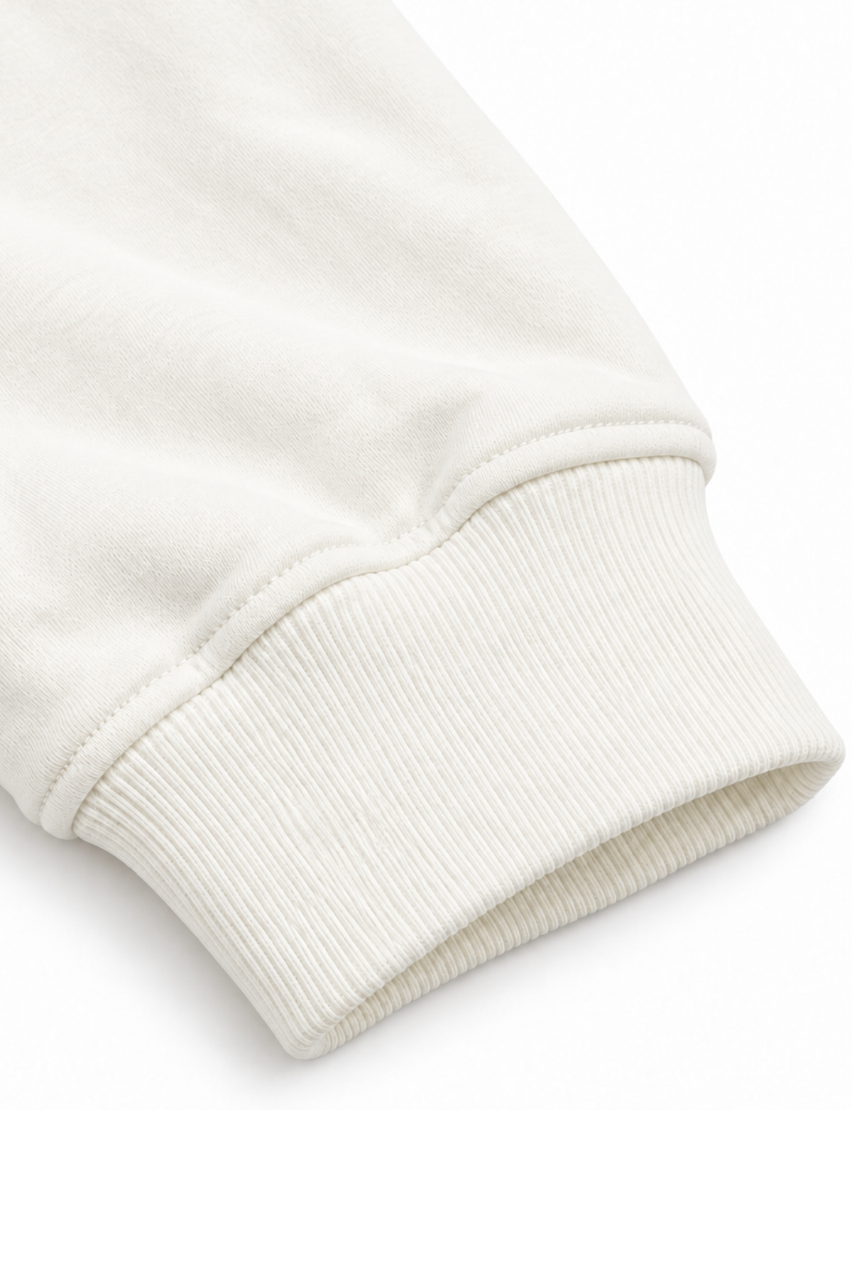 Unisex Oversize Sweatshirt - Ekru - Görsel 6