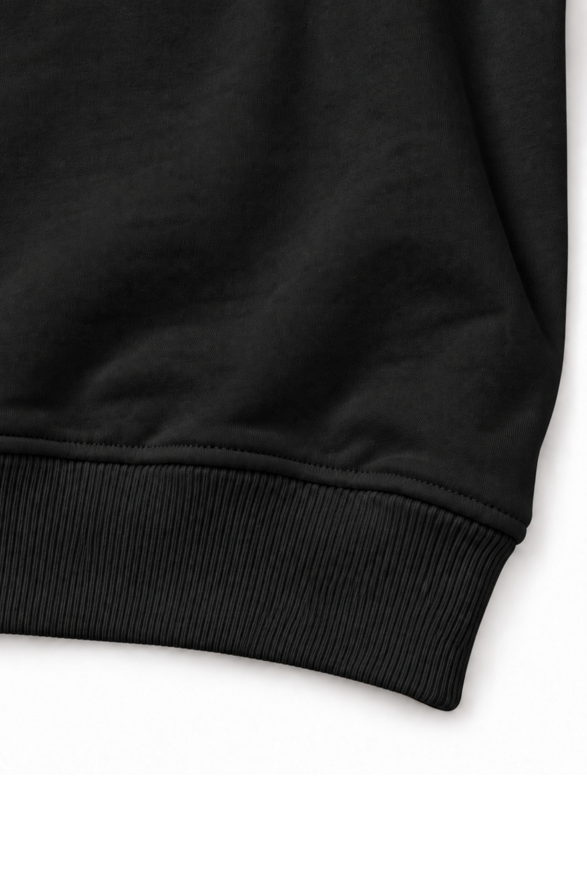Unisex Oversize Sweatshirt - Siyah - Görsel 6