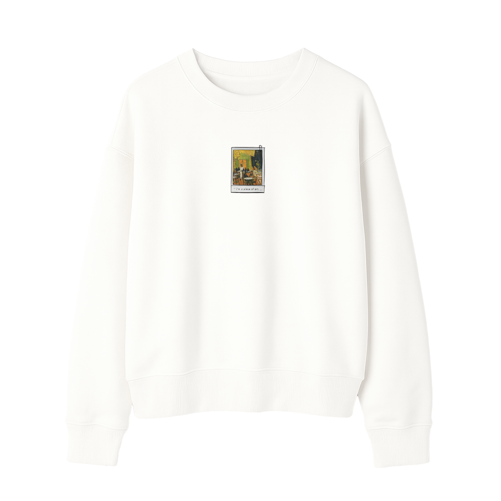Cafe Dreams at Midnight - Unisex Oversize Sweatshirt