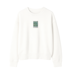Blossoms in Blue - Unisex Oversize Sweatshirt