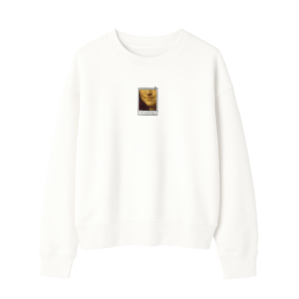 That Mysterious Smile - Unisex Oversize Sweatshirt