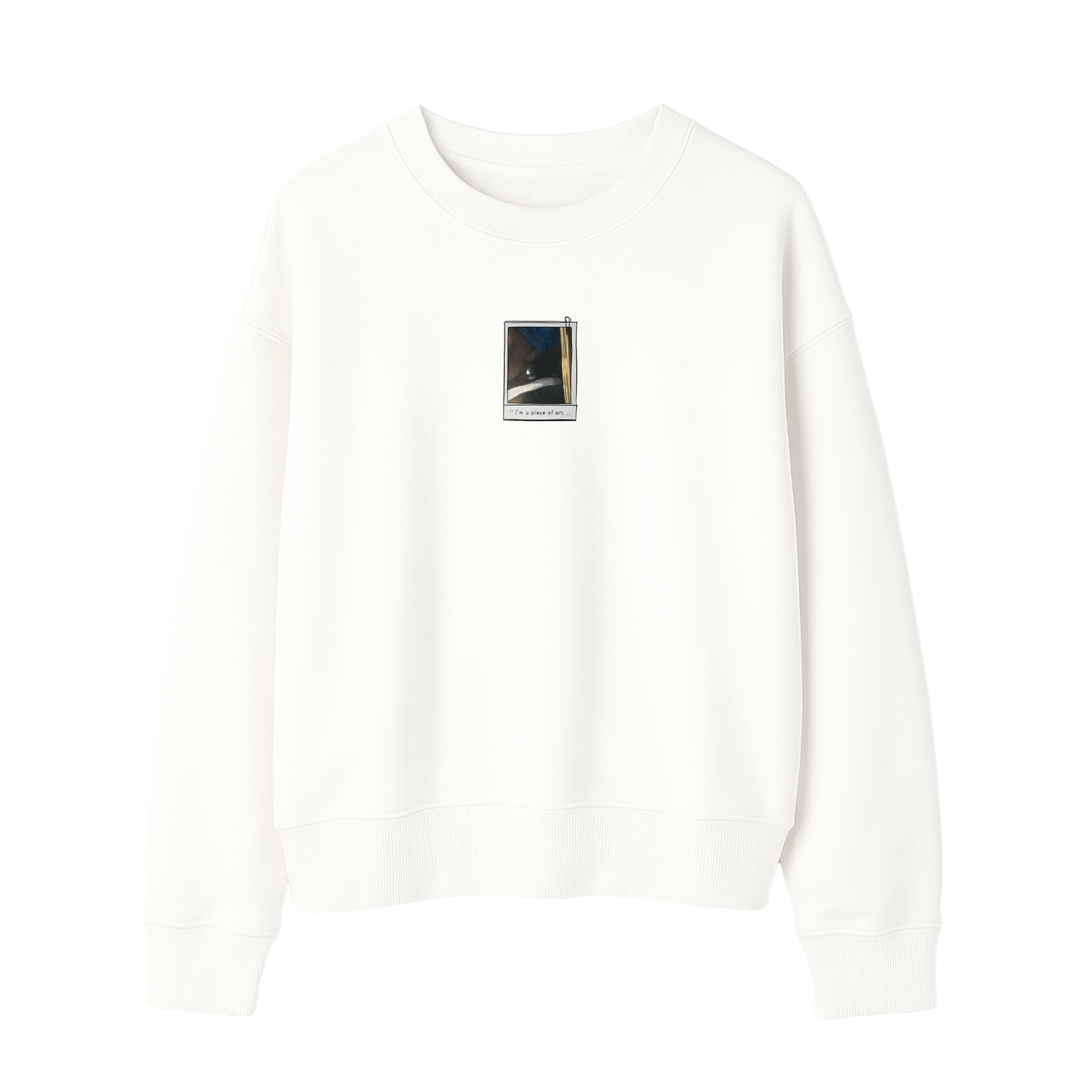 Eyes Behind the Pearl  - Unisex Oversize Sweatshirt