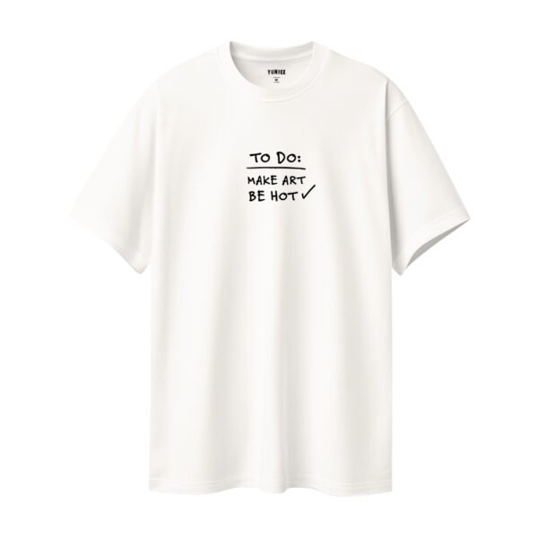 Make Art Unisex %100 Pamuk Oversize Tişört